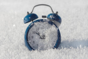 Running out of time. The moment stopped.